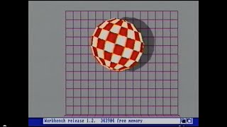 Commodore Amiga 1000 Graphics and Multitasking Demonstrations [upl. by Kciremed272]