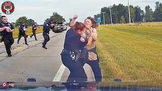 150 TRAGIC Moments Police Vs Road Rage Drivers Caught on Camera [upl. by Bertha272]