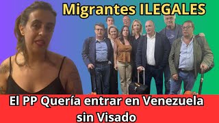 Miguel Tellado y sus Secuaces no pueden entrar en Venezuela  Zuriñe Rodríguez y Aníbal Garzón [upl. by Dodds]