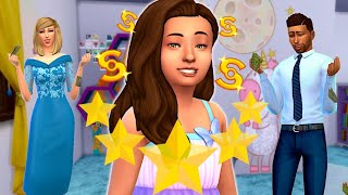 I forced my sim to be a child star  Can she meet her parents’ expectations  Sims 4 fame [upl. by Notxarb692]