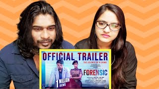 FORENSIC  Malayalam Movie Trailer Reaction  Tovino Thomas SWAB REACTIONS with Stalin amp Afreen [upl. by Nonohcle]