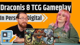 Draconis 8 Gameplay  Two Player In Person amp Single Player App Campaign [upl. by Asirram]