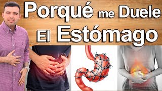 ¿Porqué Tengo Dolor de Estomago  6 Causas Por Las Que Te Duele el Estomago y Como Solucionarlo [upl. by Elaen]