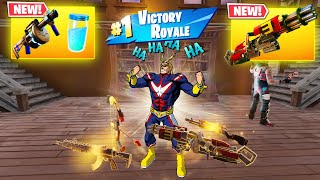 ALL MIGHT vs OG MYTHIC’S CHALLENGE  NEW Fortnite OG Chapter 2 Remix [upl. by Trocki]