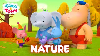 Tina amp Tony 🌳 Nature 🌷 Best episodes collection 🔥 0  Cartoons for Children [upl. by Trahurn766]