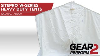 SitePro WSeries Heavy Duty Tents  GEAR2PERFORM  Norseman Protective Solutions [upl. by Nyrat376]