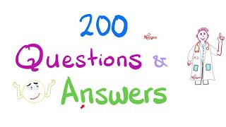 200 Questions amp Answers on my Website [upl. by Aleahc]