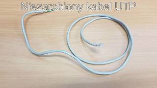 Zarabianie gniazda keystone RJ 45 [upl. by Akemak523]