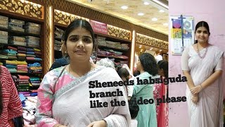 She needs habsiguda branch sarees collectionsshe needs new branch habsiguda showroom [upl. by Melonie]