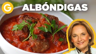 Albóndigas en salsa de tomates RECETA CLÁSICA de Dolli Irigoyen  El Gourmet [upl. by Acysej757]