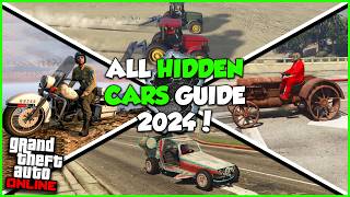 How To Get the MOST RARE Cars in GTA Online  All 33 Secret Vehicle Locations 2024  GTA Online [upl. by Virgina36]