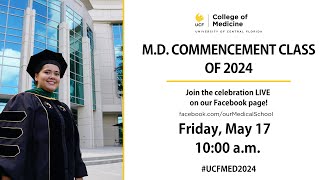 UCF College of Medicine  Commencement 2024 [upl. by Seftton716]