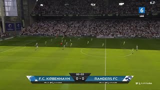 FC Kobenhavn 40 Randers Full Match HD  Denmark Superliga 20232024  Week 3 [upl. by Eglanteen]