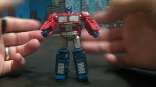 Generation Two Transformers Core Class Optimus Prime with Trailer Review [upl. by Puna]