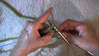 How to knit in the round on 2 circular needles [upl. by Libbi]