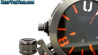 Huge UBoat U1001 Limited Edition Watch HD Video Review [upl. by Rakso]