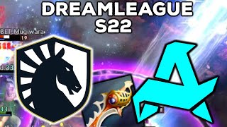 SEA vs EUROPE  AURORA vs TEAM LIQUID  DREAMLEAGUE S22 DOTA 2 [upl. by Anahcar]