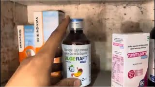 Ulgeraft syrup uses  price  composition  dose  side effects  review  in hindi [upl. by Leahkim600]