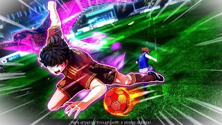 AS Roma Matches with Napoli  【Captain Tsubasa】 [upl. by Rez]