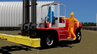 Incident Investigation Young Worker Run Over by Forklift  WorkSafeBC [upl. by Kcirdla]