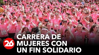 CANAL 26 EN VIVO DESDE ESPAÑA  Carrera de mujeres con un fin solidario [upl. by Wales]