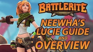 Lucie Battlerite Guide and Loadout Overview [upl. by Olenolin698]