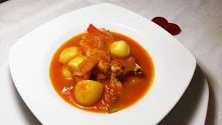 Cocinar Guisado de Cerdo Picante [upl. by Ahlgren]