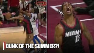 DUNK OF THE SUMMER 🗣️ Alondes Williams puts Mavs defender on a POSTER 😤  NBA Summer League [upl. by Uyerta]