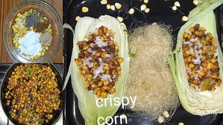 Restaurant style Crispy Corn 🌽recipeInstantQuick SnacksJust in10minsCooking with Pappa [upl. by Henriette]