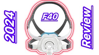 The ResMed F40 CPAP Mask Review [upl. by Roti]