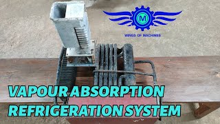 Vapour Absorption Refrigeration System [upl. by Brogle]