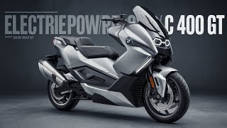 New 2025 BMW C400GT Unveiled Electric Power  Updated Design What to Expect  Review bmwc400gt [upl. by Klemperer652]