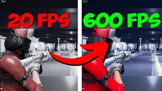 How To DRASTICALLY BOOST Your FPS in FORTNITE [upl. by Hannan]