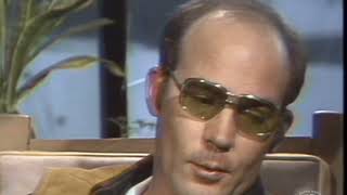 Hunter S Thompson on the origins of Gonzo Journalism [upl. by Enilegna]