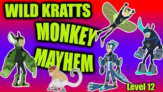 Wild Kratts Games  Martin Kratt and Chris Kratt Monkey Mayhem Level 12  Wild Kratts PBS Kids Games [upl. by Alieka629]