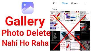 gallery photo delete problem  gallery se photo delete nahi ho raha hai kaise kare [upl. by Mirilla]