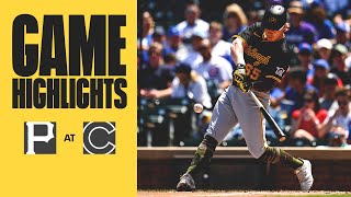 Jack Suwinski Homers in Win  Pirates vs Cubs 51924 [upl. by Willy]