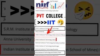 🚨NIRF Ranking 2024 Shocking Data For IITs 📈  NIRF 2024  NIRF Ranking  JEE 2025  JEE 2026 nirf [upl. by Elia389]