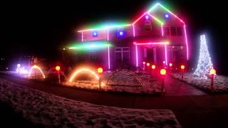 2013 Christmas Light Show  Christmas Vacation [upl. by Egroej516]