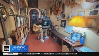 Behind the scenes of a nearly 100yearold guitar shop [upl. by Sharla]