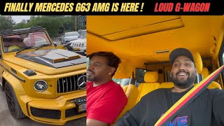 Finally mercedes Gwagon G63 is here 😎 loudest G63 in delhi 😈 [upl. by Siloa]