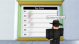 Gun Tier List Blox Fruits [upl. by Ludwigg523]