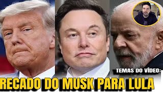 5 MUSK PARTE PRA CIMA DE LULA APÓS PROVOCAÇÃO DA JANJA LULA EM DESESPERO [upl. by Bartie974]