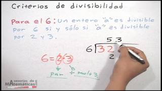 Criterios de divisibilidad  HD [upl. by Durrett]