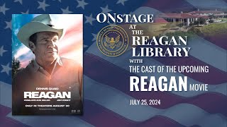 A Live Conversation with the Cast of the New REAGAN Movie [upl. by Amalie]