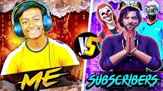 🔥FREE FIRE LIVE🔥PLAYING CUSTOM ROOM 8 HOURS😎WITH KHATARNAK SUBSCRIBERS🤬ON LIVE🎮🎯GARENA FREE FIRE [upl. by Somerset]