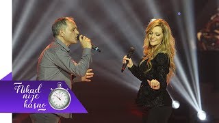 Sasa Trajkovic i Jelena  Jabuke i vino  live  Nikad nije kasno  EM 25  02042018 [upl. by Teirrah256]