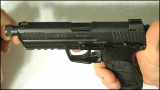 HK45 tactical Range Review 100 Rounds [upl. by Naaman]