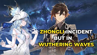 Zhongli INCIDENT but in Wuthering Waves with Shorekeeper [upl. by Asseniv934]