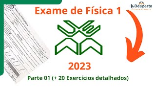 Exame de Física 01 UEM 2023 Parte 01 [upl. by Chadabe]